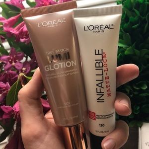 l’oréal primer&glotion👼🏼